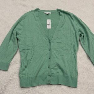 New York & Company Mint Green Women's Cardigan